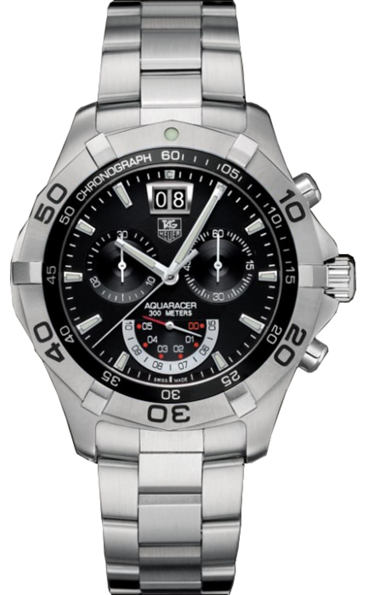 tag heuer grande date quartz chronograph