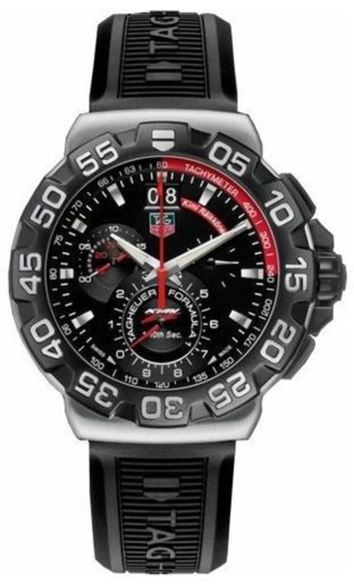 Tag Heuer Formula 1 Grande Date Chronograph Men S Watch Cah1014 Bt0718 Watchmaxx Com