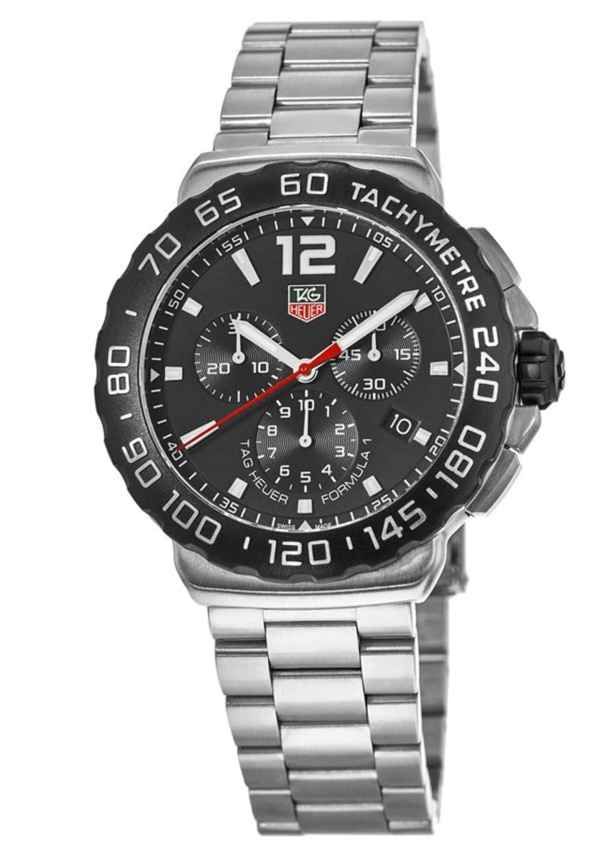 Tag Heuer Formula 1 Quartz Chronograph Men's Watch CAU1110.BA0858 | WatchMaxx.com