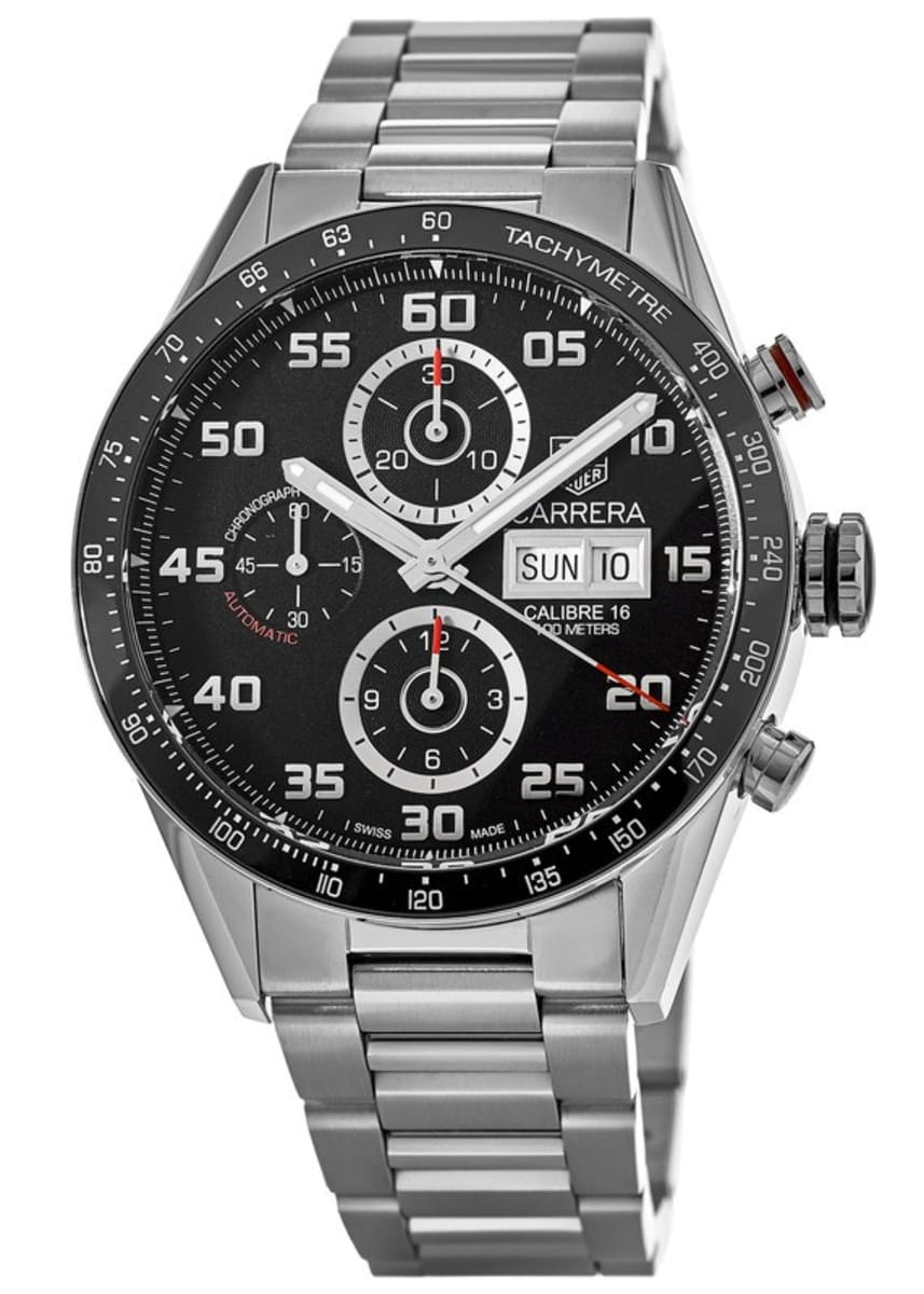 Tag Carrera Watch >> Tag Heuer Carrera Chronograph Day Date Automatic Black Dial Steel Men S Watch Cv2a1r Ba0799 Tag Carrera Watch >> Tag Heuer Carrera Chronograph Day Date Automatic Black Dial Steel Men S Watch Cv2a1r Ba0799