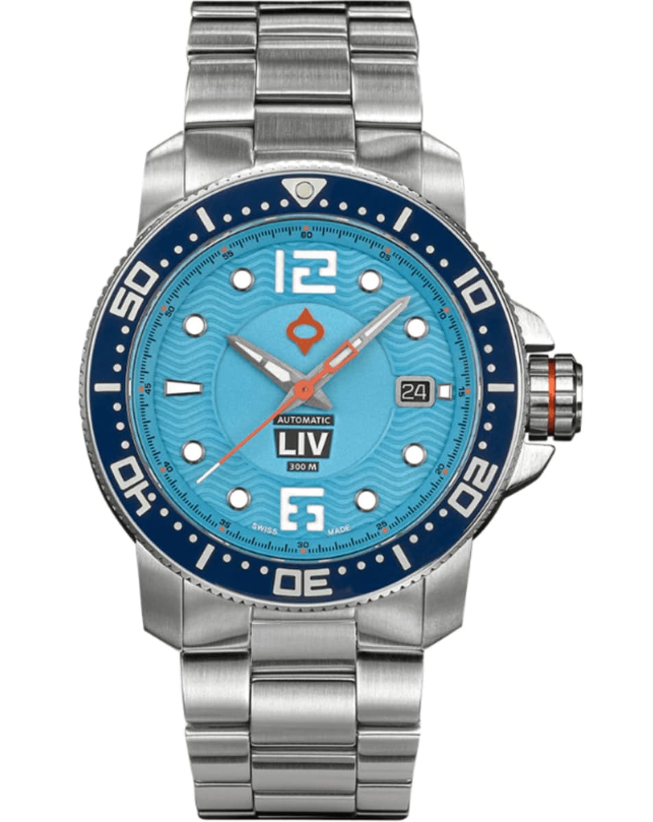 LIV GX-Diver's 41mm Men's Watch GXD41TJS | WatchMaxx