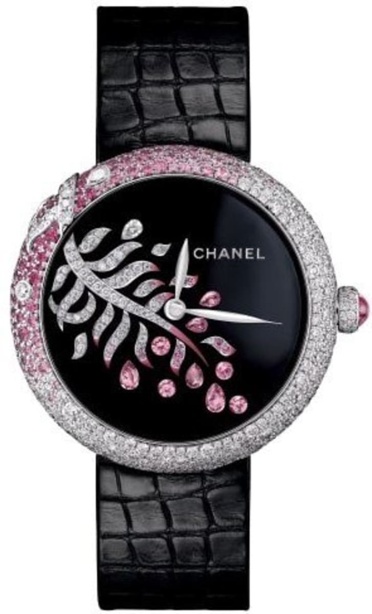 Chanel's Mademoiselle Privé watch has unique 'embroidered' dial - Her World  Singapore