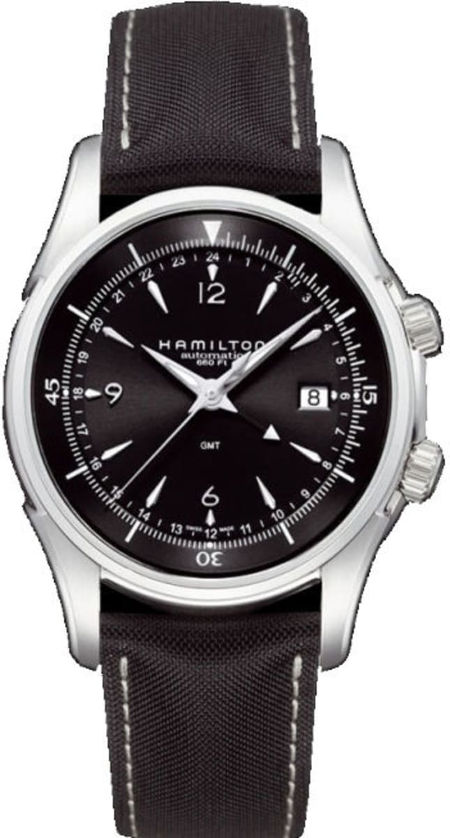 Hamilton Jazzmaster Traveler GMT Men's Watch H32615835 | WatchMaxx.com