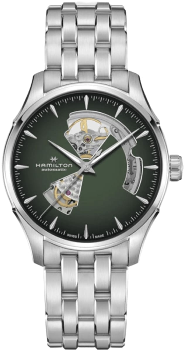 Hamilton Jazzmaster Open Heart Men's Watch H32675160 | WatchMaxx