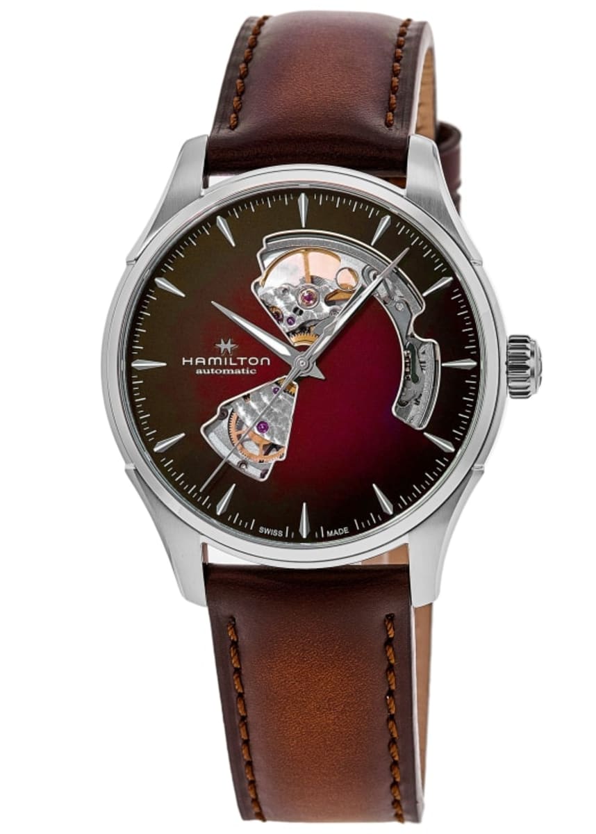 Hamilton Jazzmaster Open Heart Men's Watch H32675570 | WatchMaxx