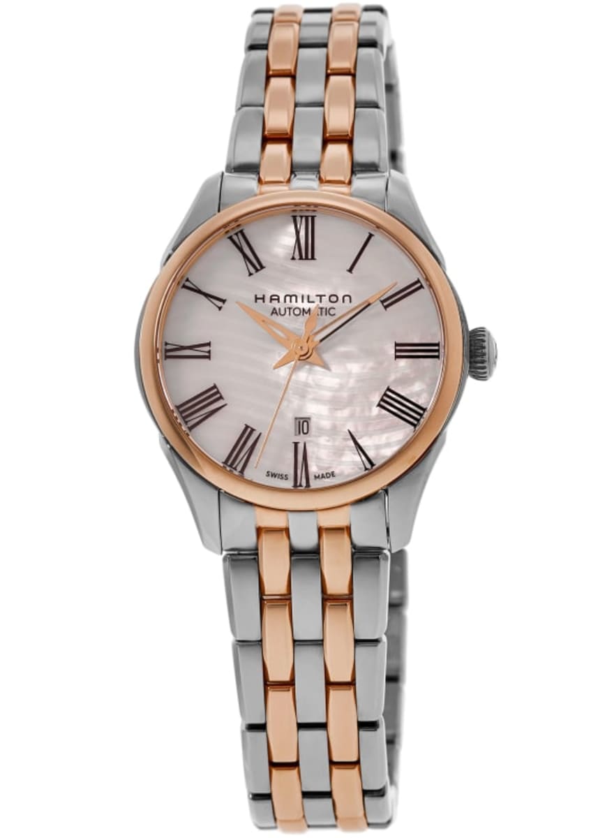 Hamilton Jazzmaster Lady Auto Mother of Pearl Dial Two-Tone Hamilton Jazzmaster Lady Auto Mother of Pearl Dial Two-Tone