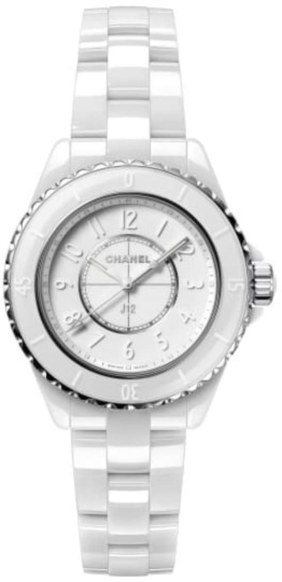 Chanel J12 33mm Mother of Pearl Ladies Watch - Luxury Watches USA