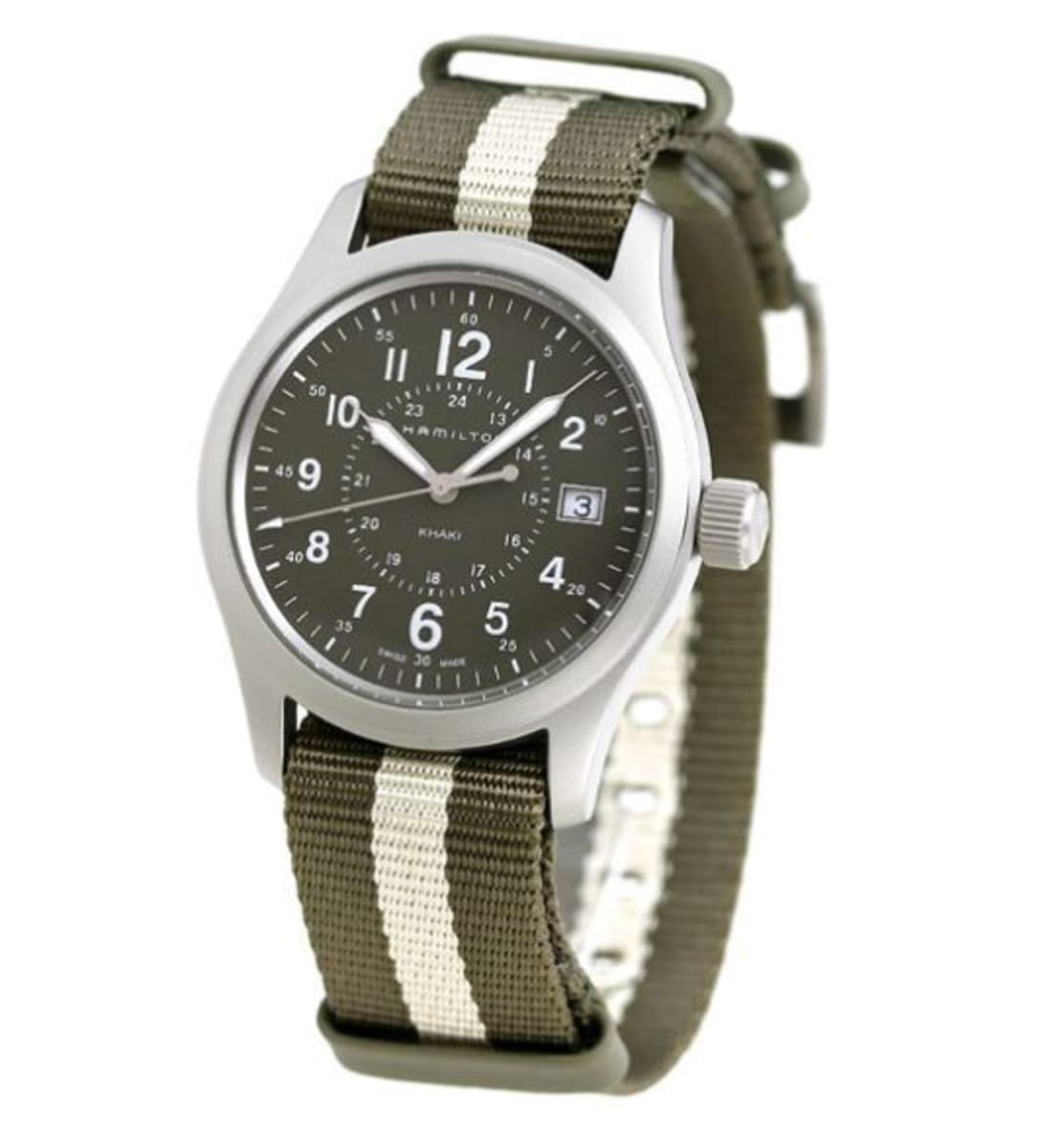 Hamilton Khaki Field Quartz Men's Watch H68201063 | WatchMaxx