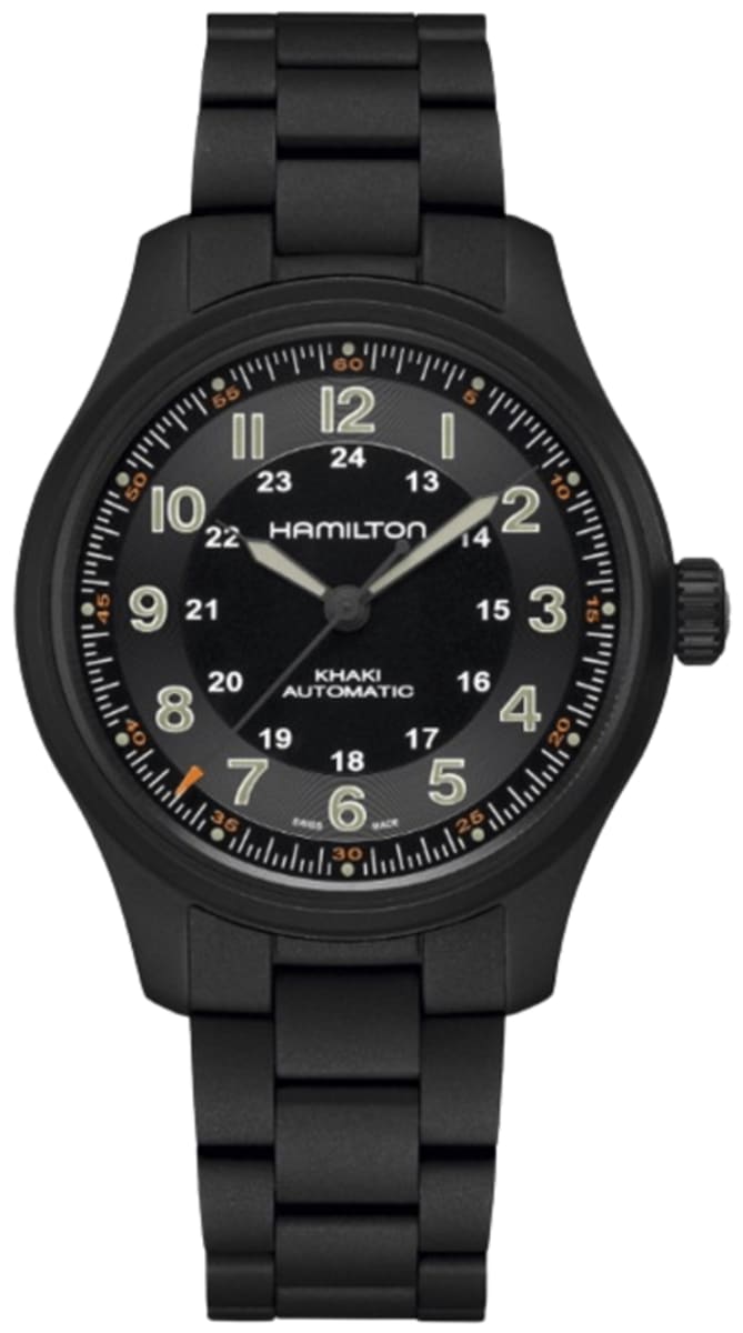 Hamilton Khaki Field Auto 42MM Men's Watch H70665130 | WatchMaxx