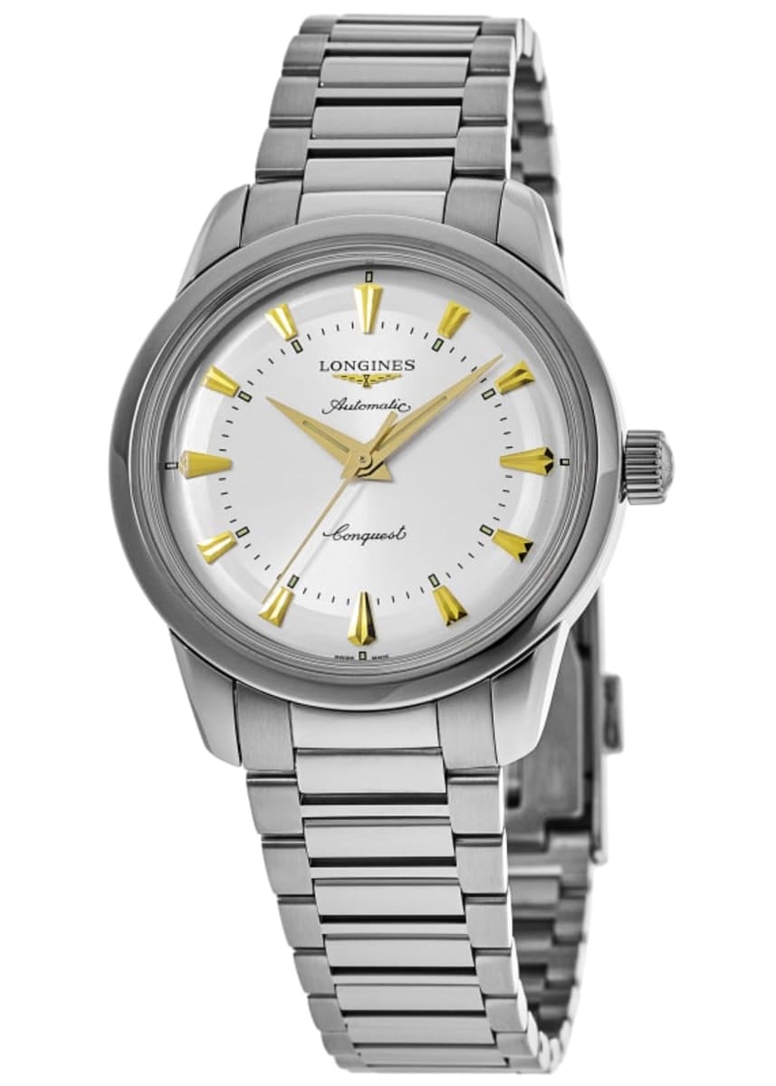 Longines Conquest Heritage Men's Watch L1.649.4.72.6 | WatchMaxx
