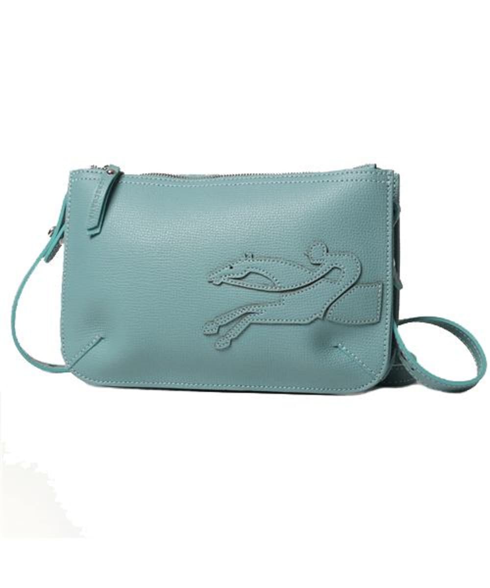 Longchamp Shop-It Sac Port Travers Jade Women's Crossbody Bag L2071918323