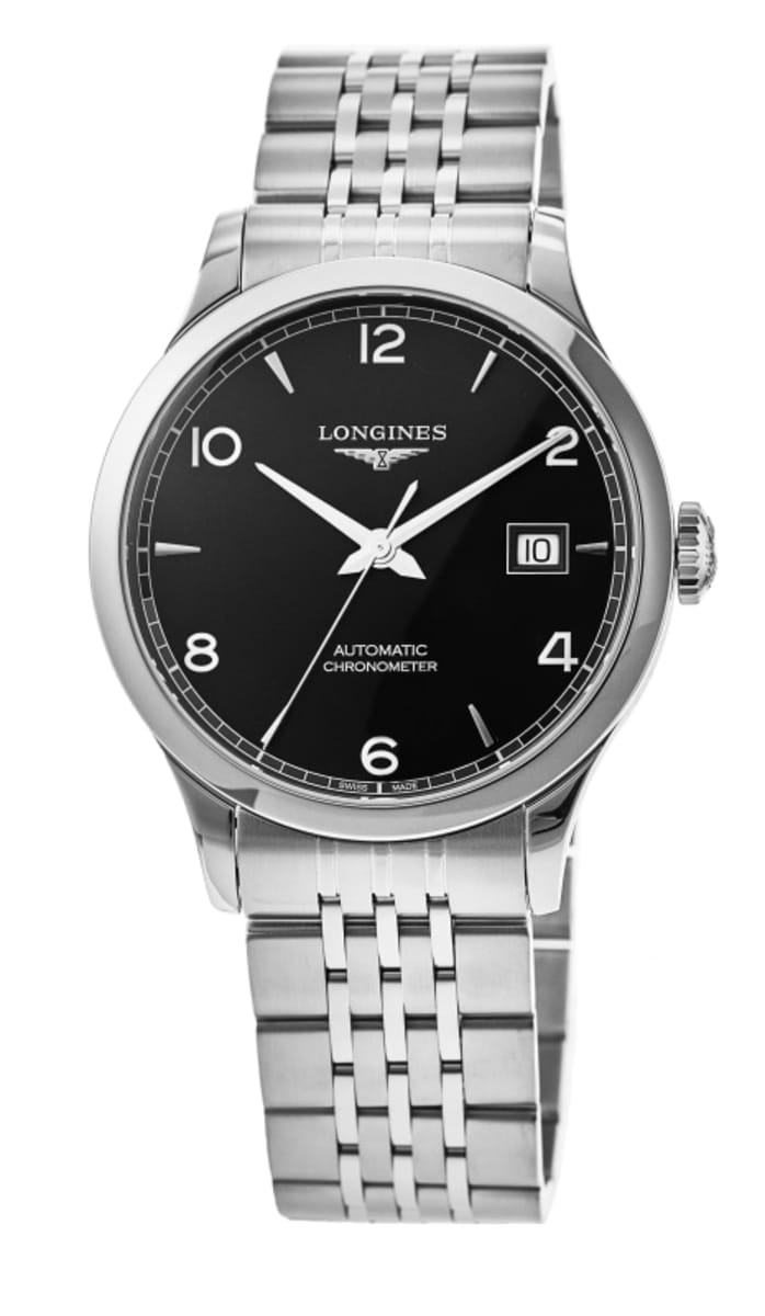 Longines Record Chronometer Men's Watch L2.821.4.56.6 | WatchMaxx