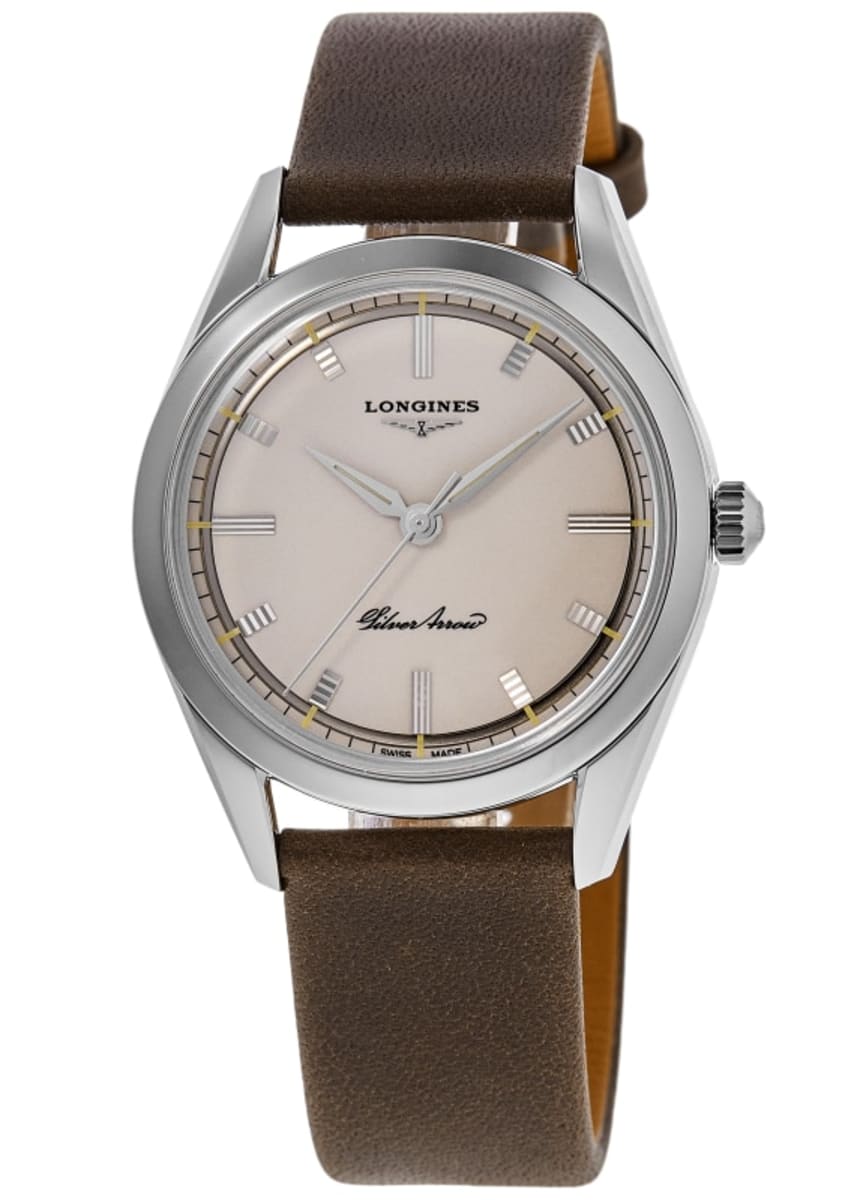 Longines Heritage Automatic Men's Watch L2.834.4.72.2 | WatchMaxx