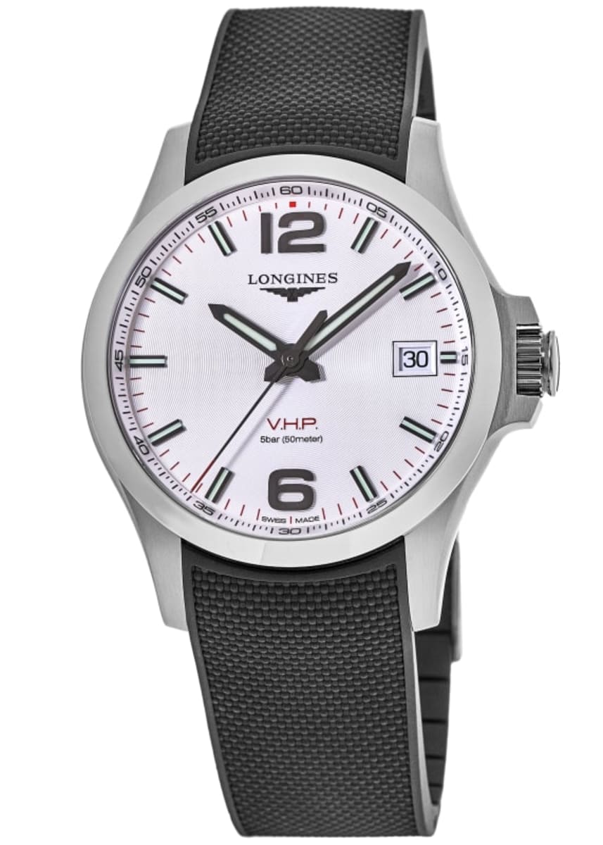 Longines Conquest V.H.P. Men's Watch L3.726.4.76.9 | WatchMaxx