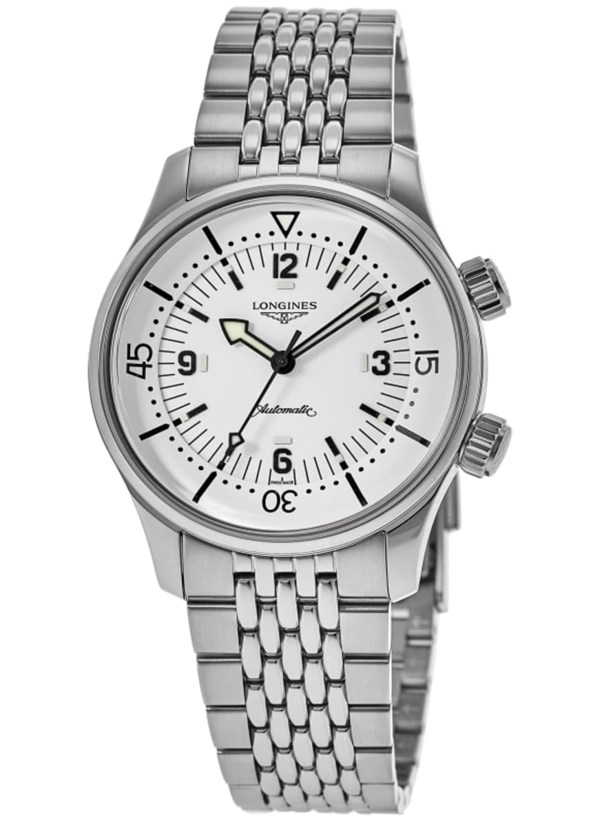 Longines Legend Diver Men's Watch L3.764.4.16.6 | WatchMaxx