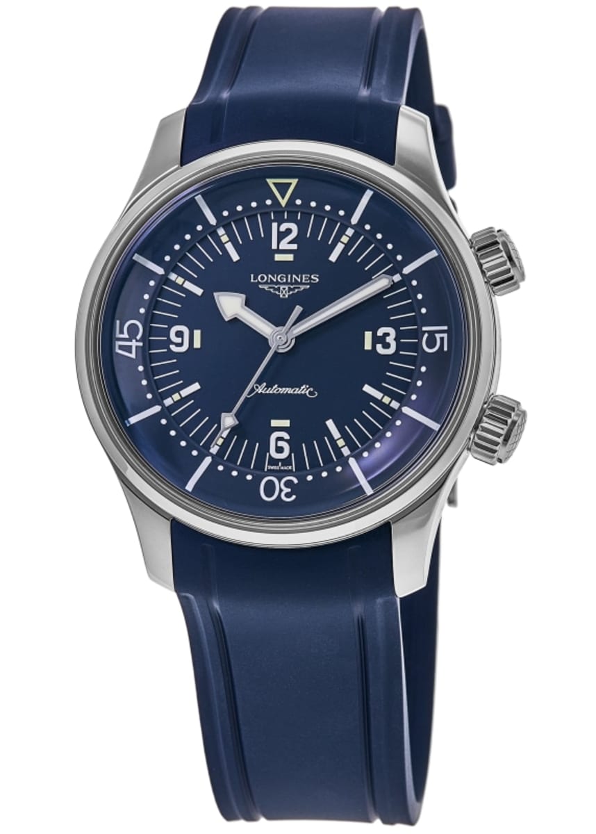 Longines Legend Diver Men's Watch L3.764.4.90.9 | WatchMaxx