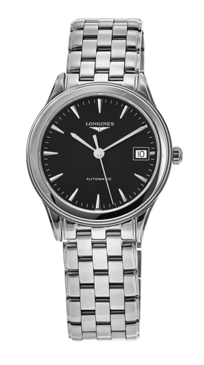 Longines Flagship Automatic Black Dial Steel Unisex Watch L4.774.4.52.6