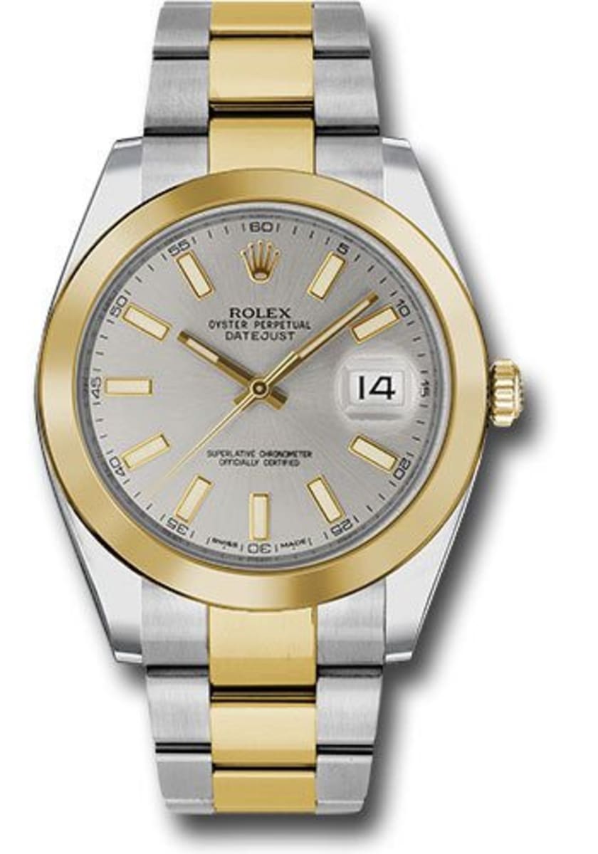 Rolex Datejust in Oystersteel and gold, M126303-0001