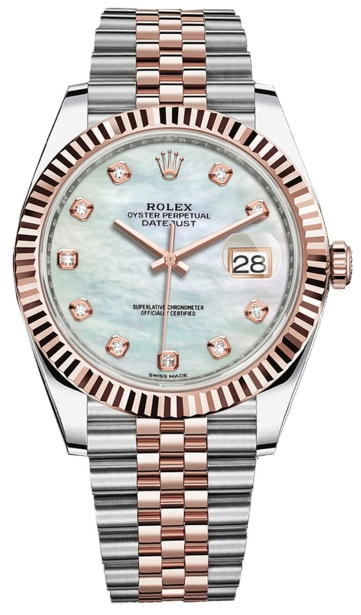 Rolex Datejust 41 Steel and Everose 