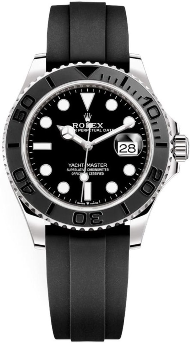 Rolex Yacht-Master 42 Automatic Chronometer Black Dial Men's Watch
