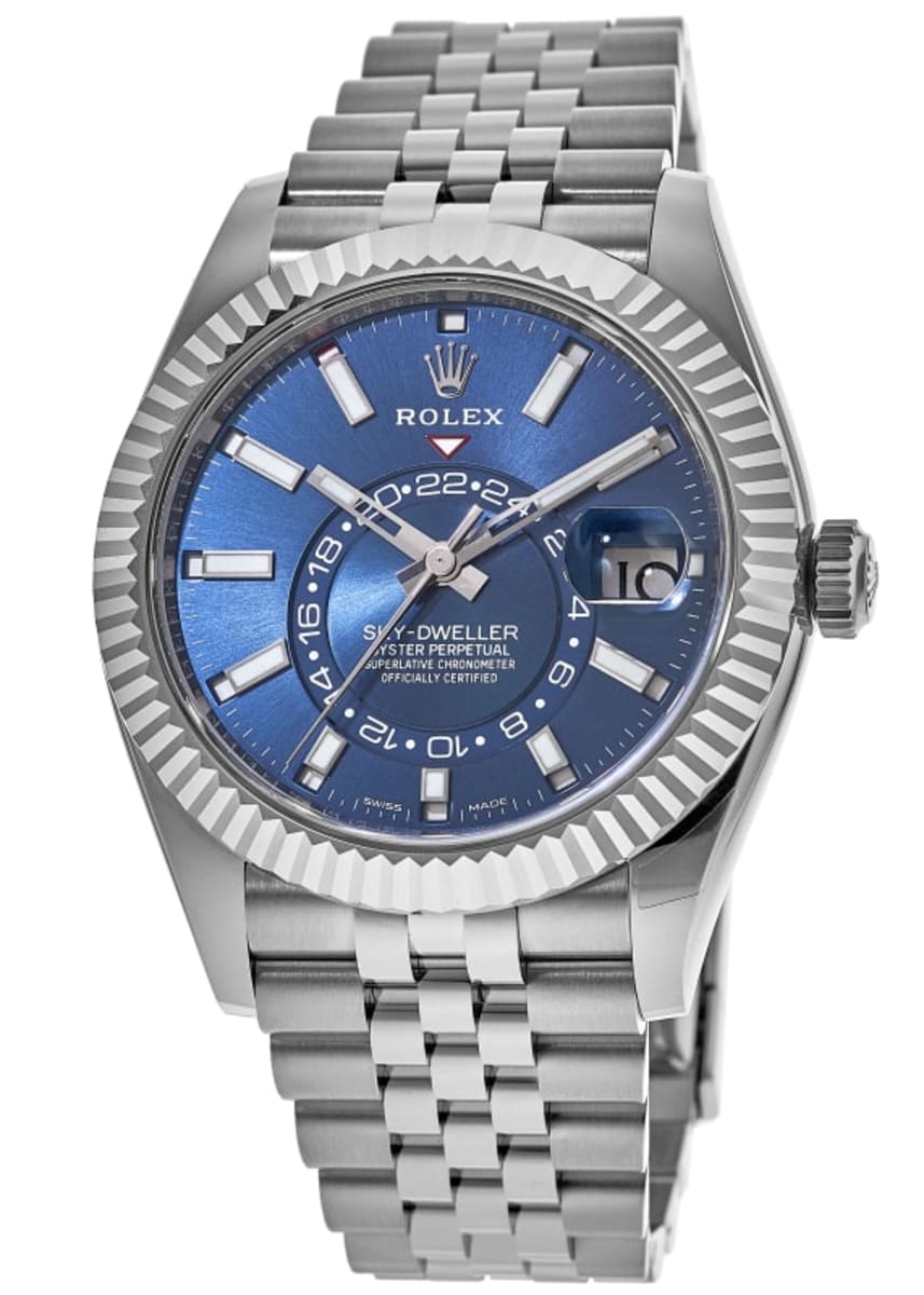 Rolex Blue Jubilee Band Men's Watch M326934-0004