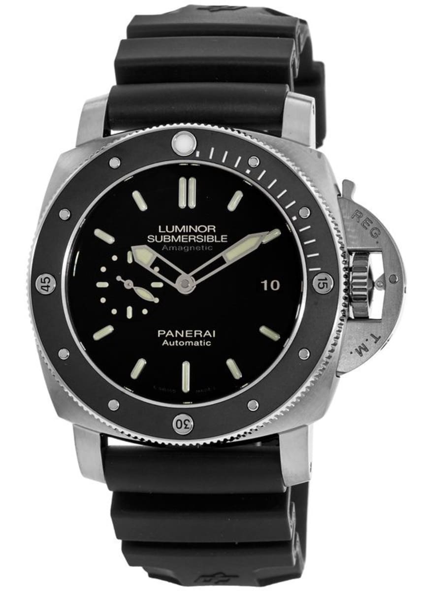 Panerai Luminor Submersible Amagnetic Rubber Strap Men's