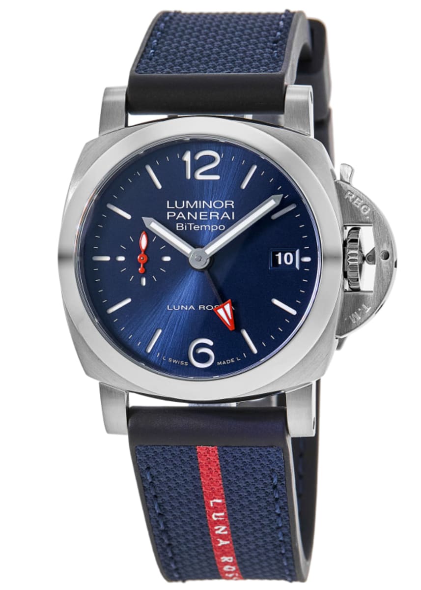 Panerai Luminor Quaranta BiTempo Luna Rossa Automatic Blue