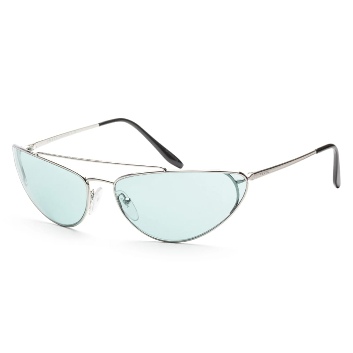 *NEW* Prada 66mm Cat Eye Sunglasses Prada Cat-Eye Gradient Sunglasses - Black Sunglasses  main image 3