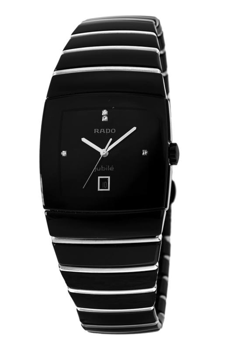 MEN'S RADO WATCH WITH BLACK CERAMIC - Howard's Jewelry Center