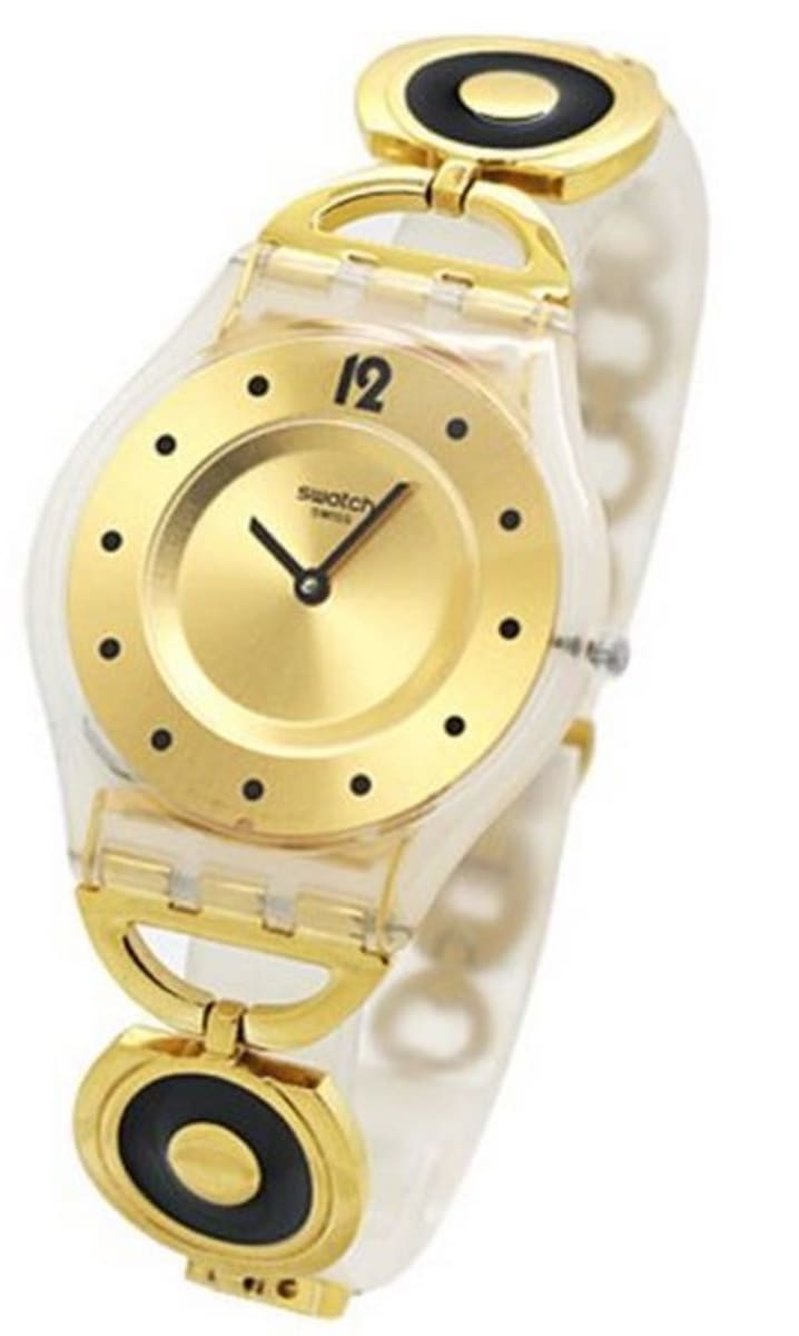 腕時計　レディース　SWATCH SKIN　TRI-GOLD SS08K101 - TRI-GOLD - Swatch® Official Store