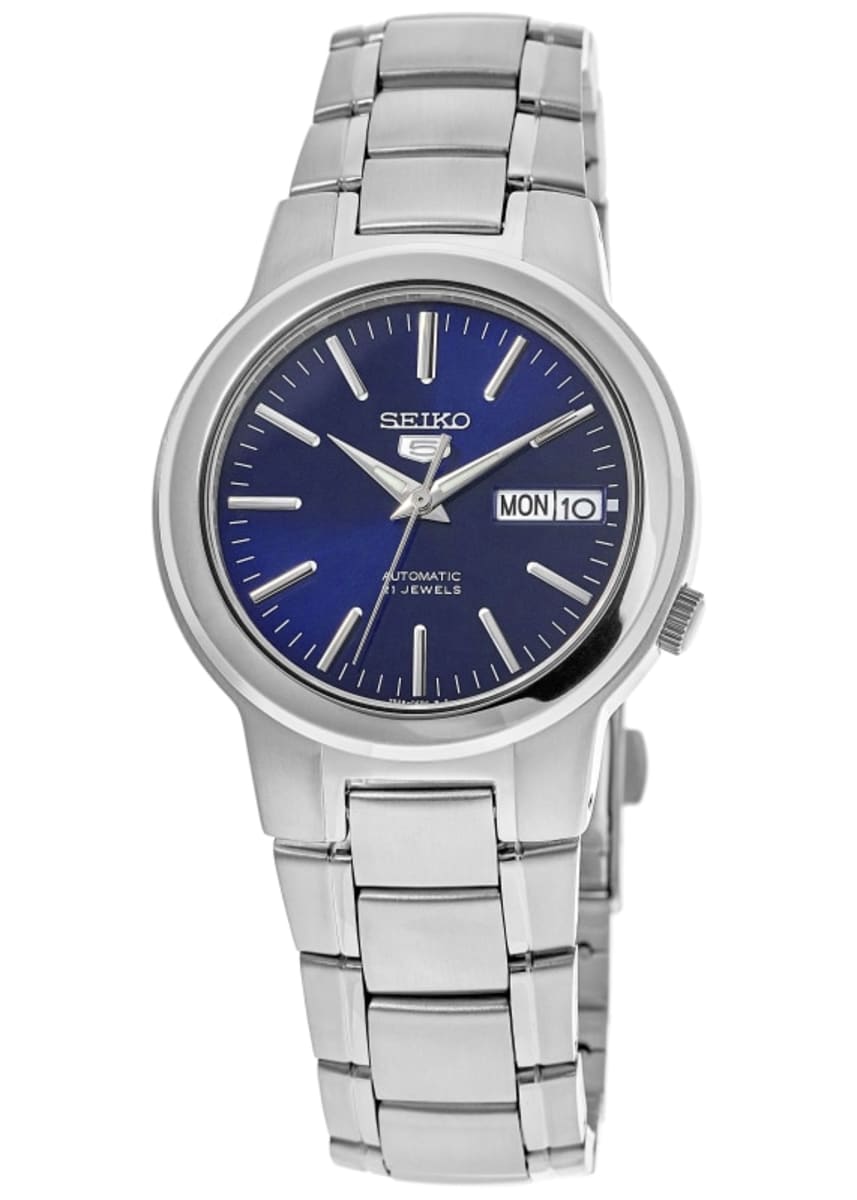 Seiko Blue Dial Steel Men's Watch SNKA05K1 | WatchMaxx.com