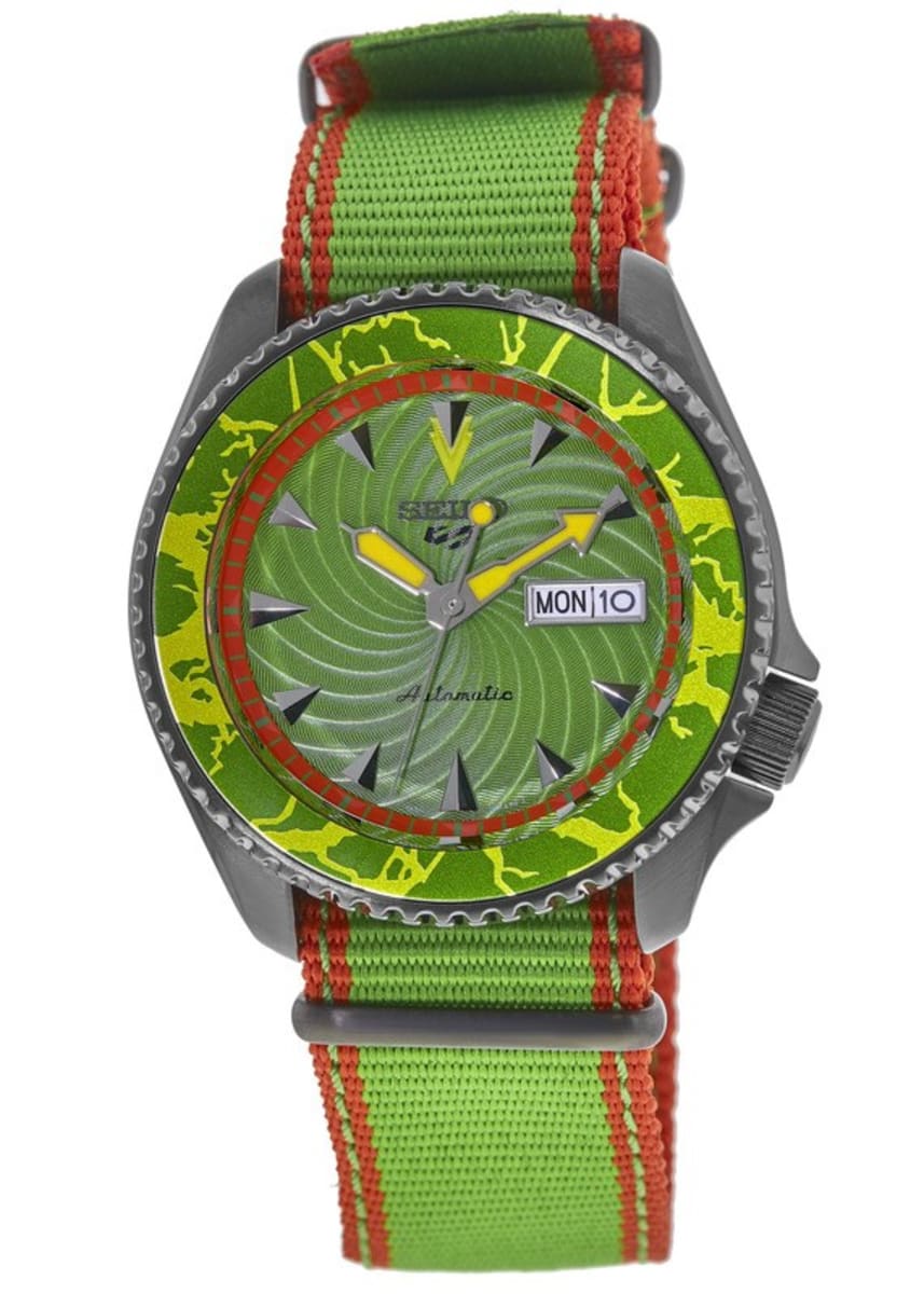 Seiko 5 Sports STREET FIGHTER V Limited Edition, BLANKA model