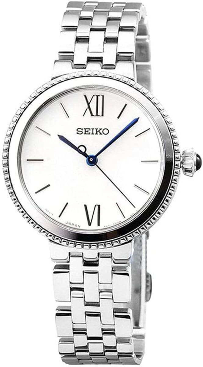 Seiko Silver Dial Steel Women's Watch SRZ507P1 | WatchMaxx.com