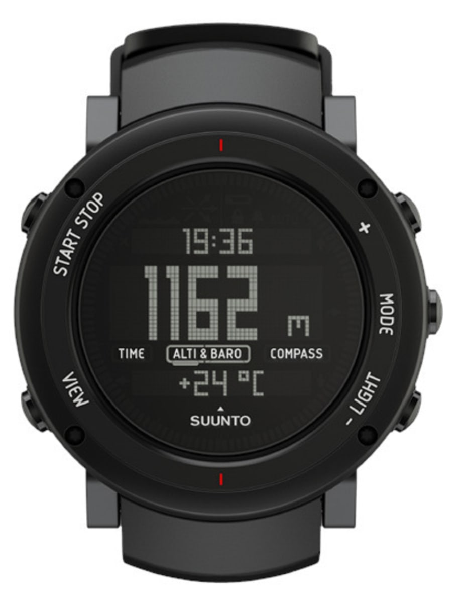 Suunto Core Alu Deep Black Unisex Watch SS018734000-SD | WatchMaxx
