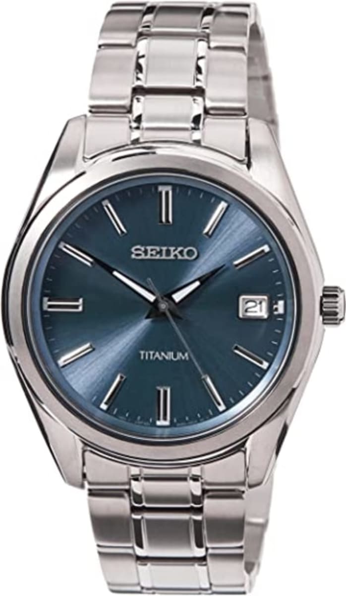 Seiko Dial Titanium Watch | WatchMaxx.com
