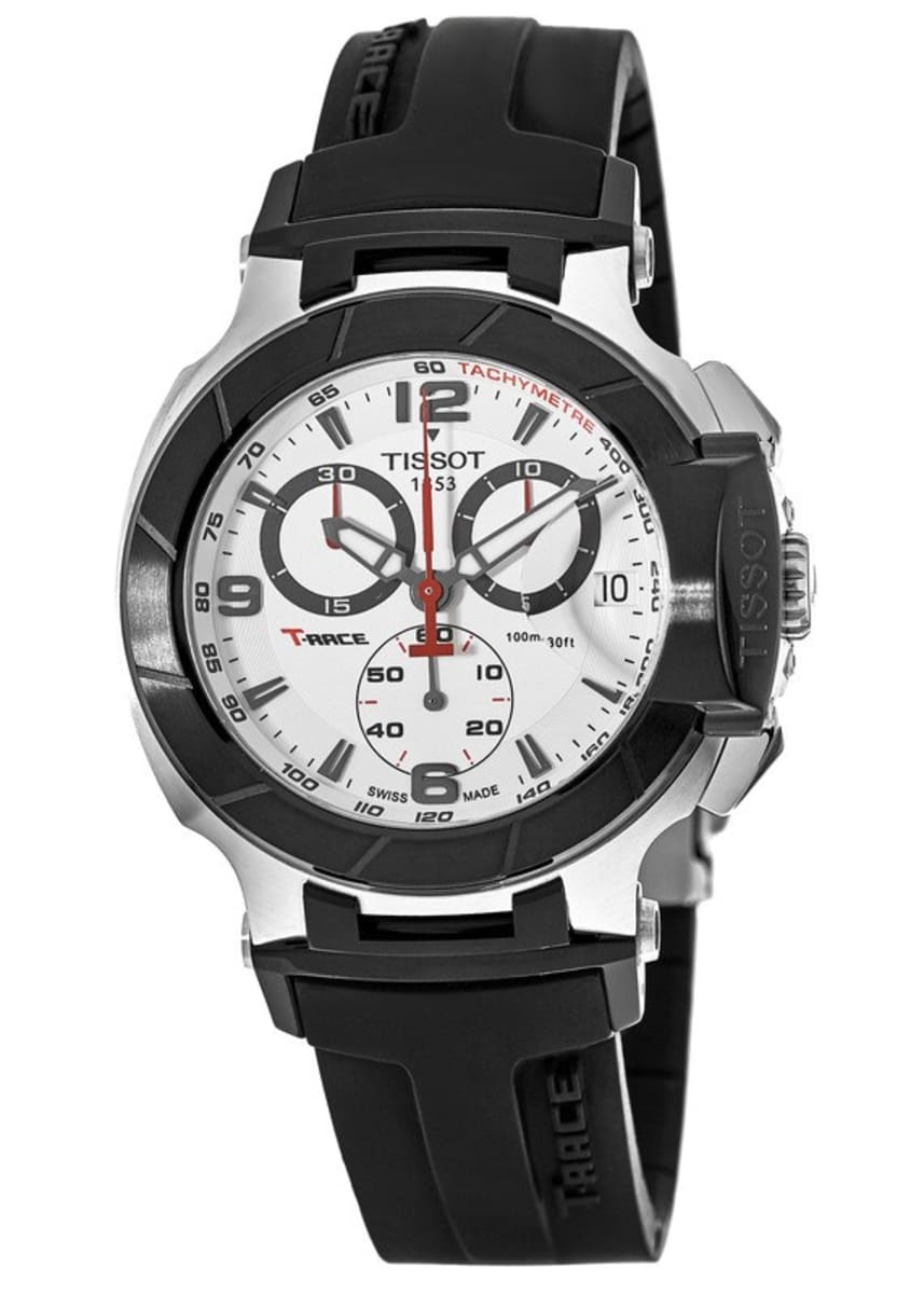 くださいま Tissot Orologio T Sport T Race Cycling Chronograph T111 417 27 441 00 スチール