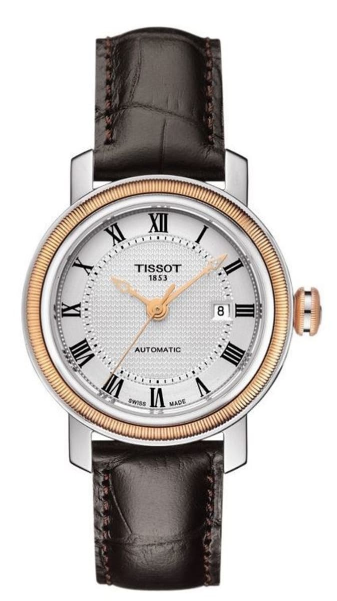 TISSOT Women’s Automatic Bridgeport Watch 29mm T097.010.11.038.00 | Tissot T0970101103800 | Ladies Watch main image 4