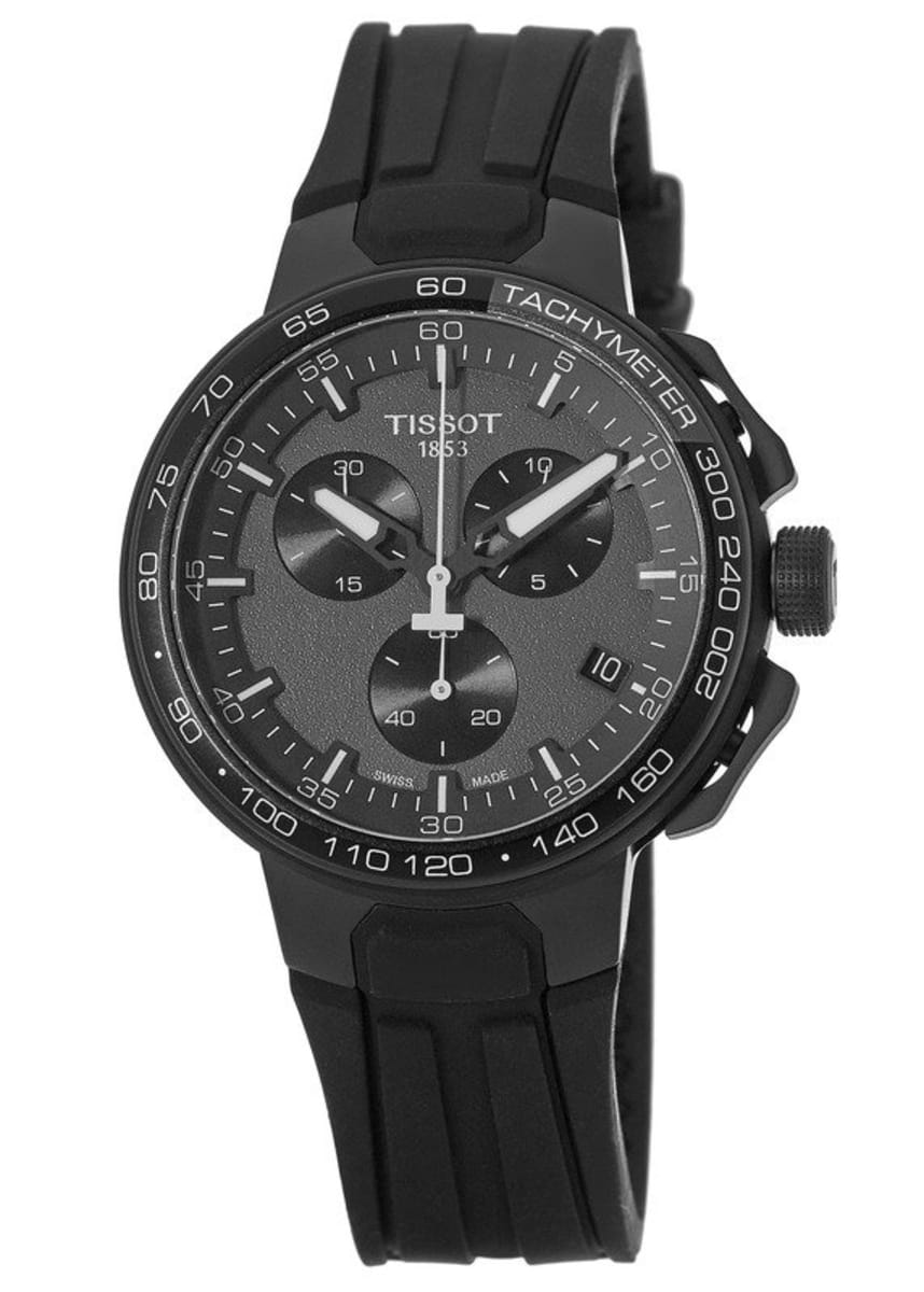 Tissot T Race Chronograph Cycling Black Dial Men S Watch T111 417 37 441 03