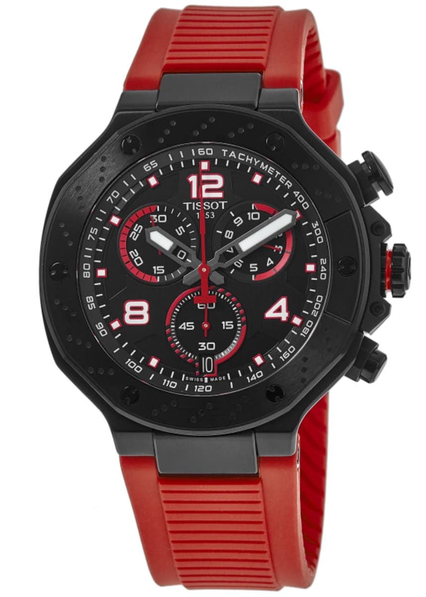 Tissot T Race Motogp Chronograph 2023 Limited Edition Black Dial Rubber Strap Men S Watch T141