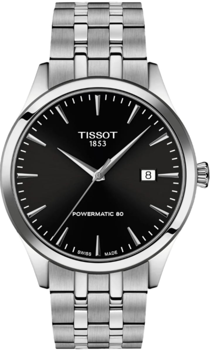 tissot mens classic dream stainless steel dress watch Tissot Classic Dream 40mm Men's Watch, Black Dial
