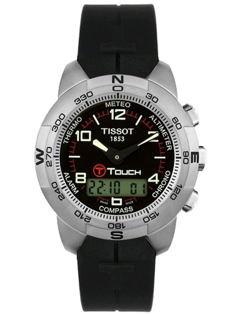 購入価格ティソ　TISSOT T-touch T33158851 時計