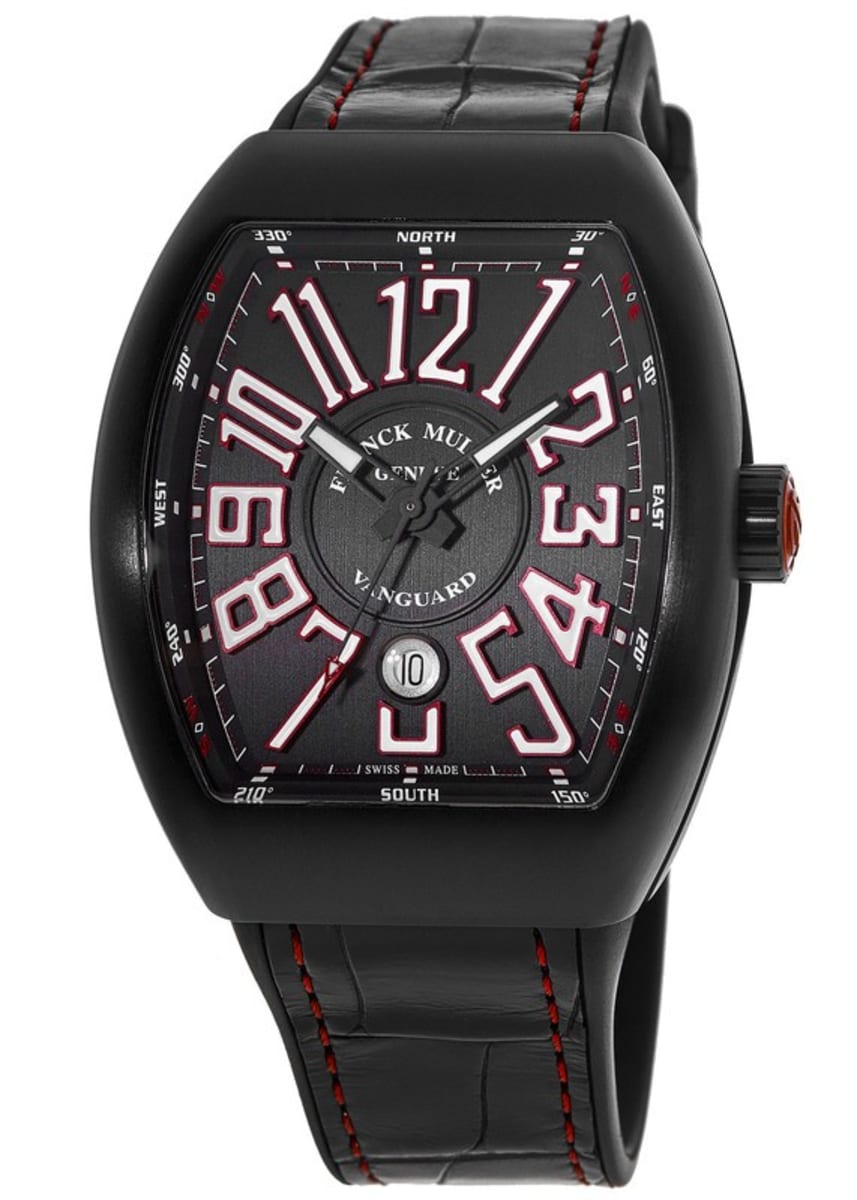 Franck Muller Vanguard Classical Titanium Black Dial Men's Watch V 
