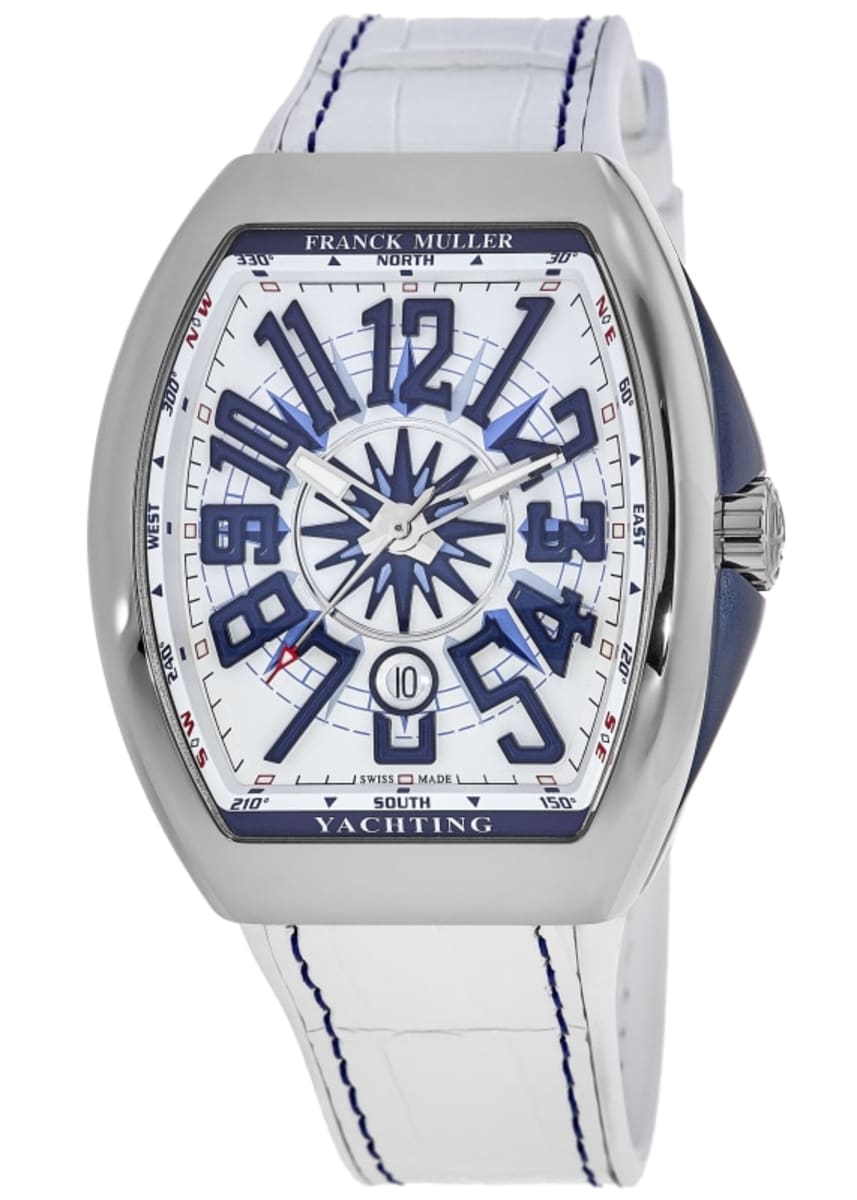 Franck Muller V45 Sc Dt Franck Muller Vanguard Yachting White Dial