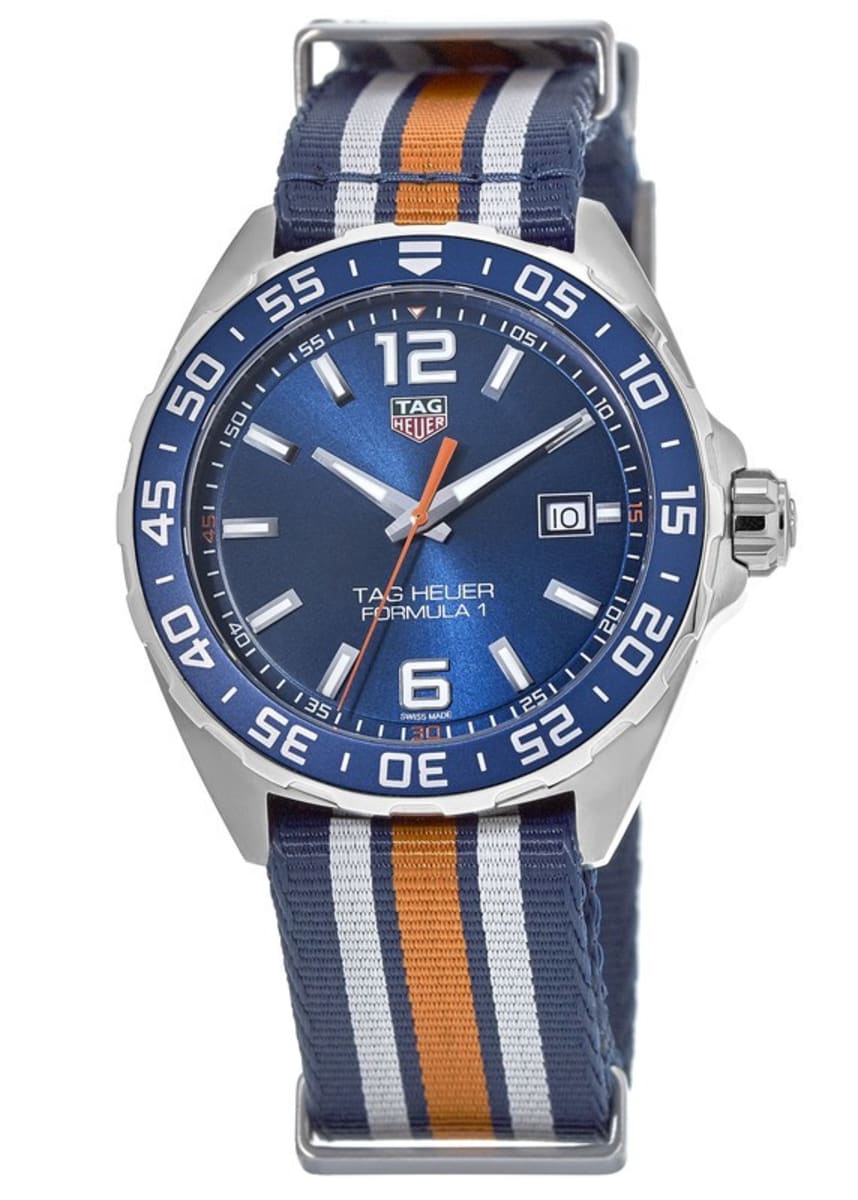 tag heuer formula 1 orange