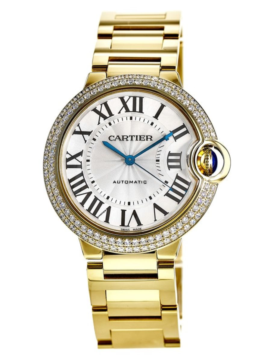 cartier ballon bleu 36mm yellow gold