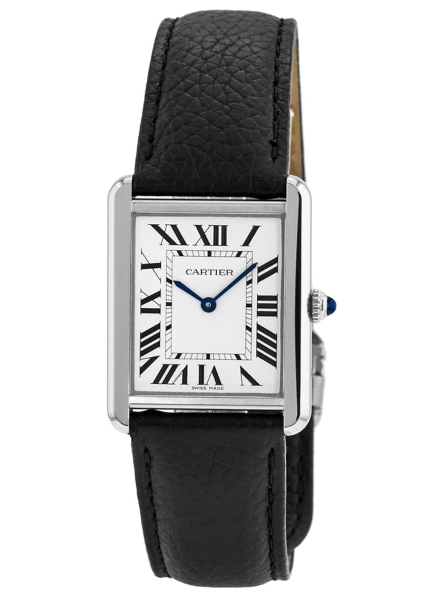 cartier ladies watch leather strap