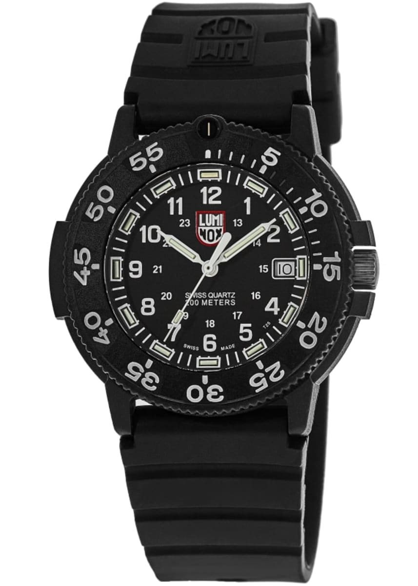 Luminox Navy Seal Black Dial Rubber Strap Men's Watch XS.3001.F Luminox Navy Seal Black Dial Rubber Strap Men's Watch XS.3001.F