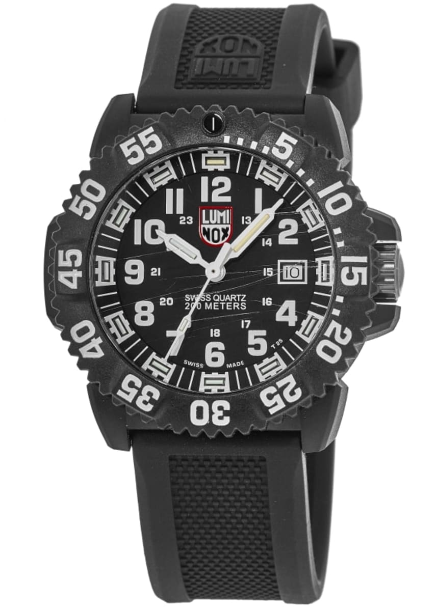 Luminox Navy Seal 44mm Black Dial Rubber Strap Men's Watch XS.3051.F-PO