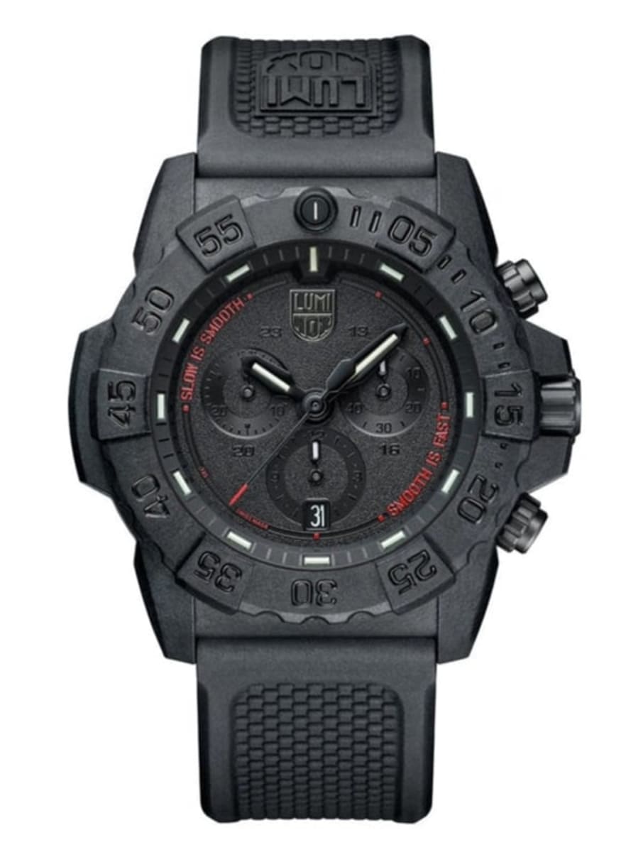 Luminox Orologio Navy SEAL XS.3581.EY | Orologio Unisex Automatico Sportivo Subacqueo | Cassa In Fibra Di Vetro E Cinturino In Gomma - 6