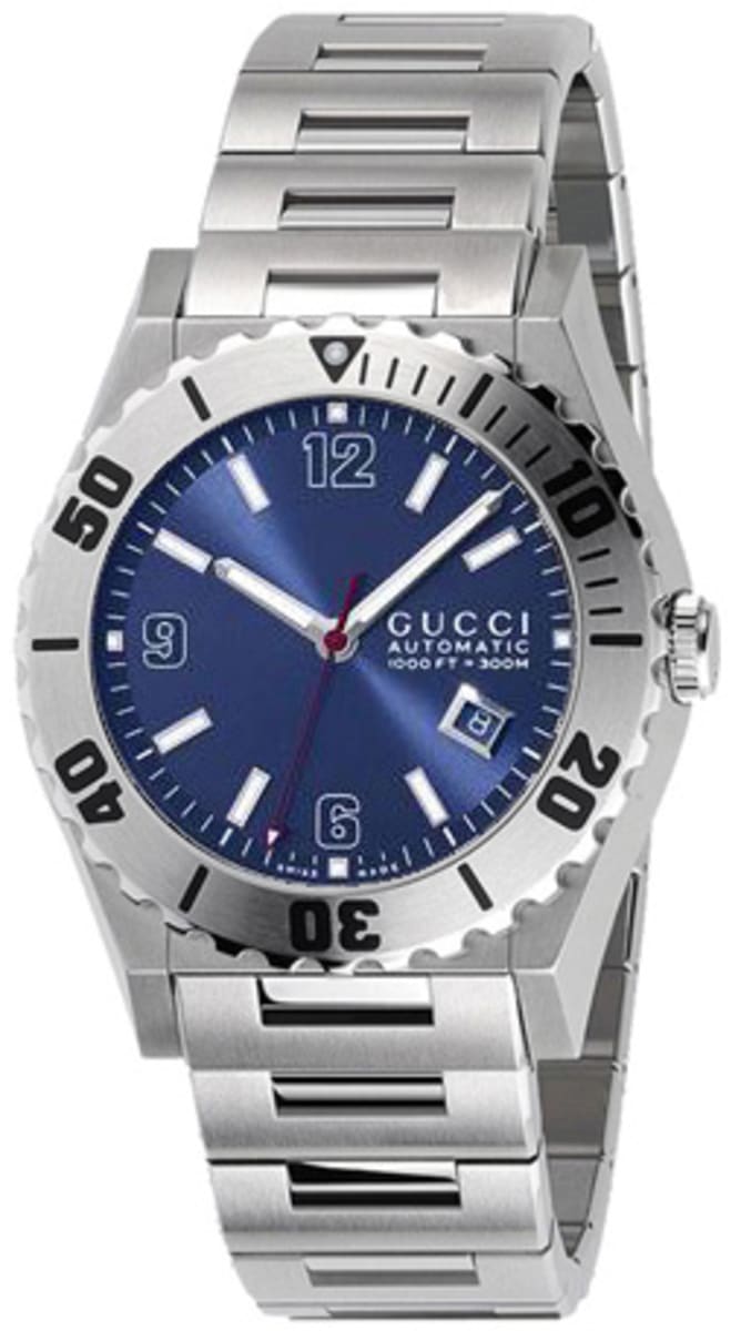 Gucci 115 Pantheon Men's Watch YA115219 | WatchMaxx